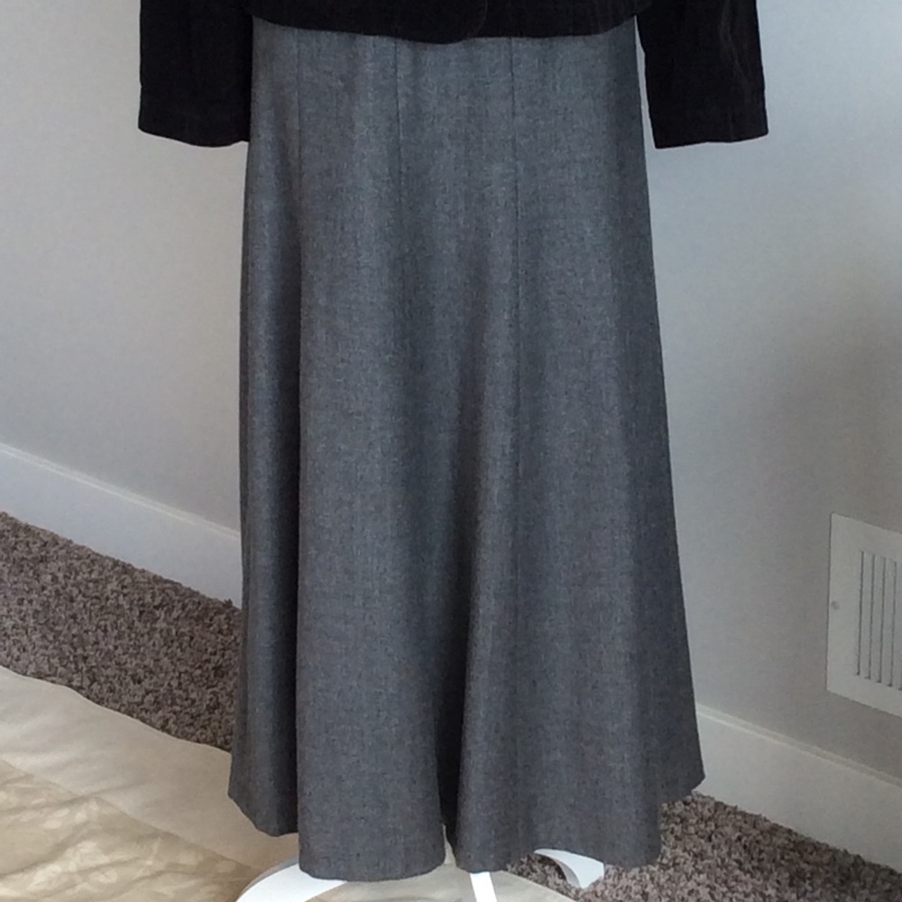 VINTAGE TALBOTS fully lined wool a-line skirt